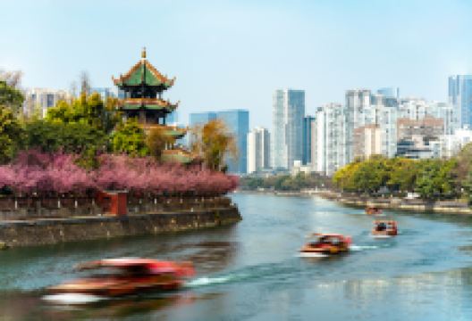 望江楼公园景点图片