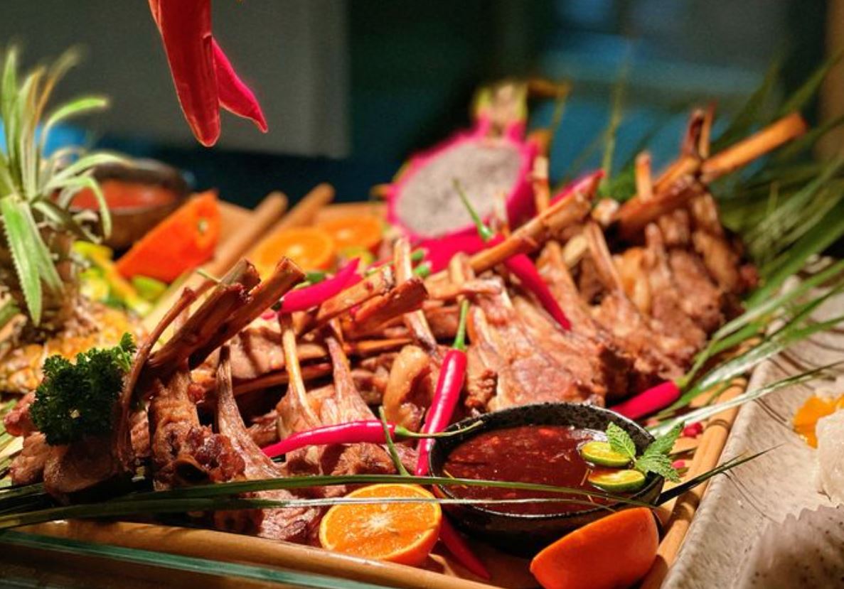 香格里拉大酒店自助餐厅餐厅图片