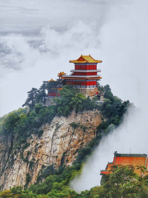 终南神秀——南五台游记||地到天边天作界,山登绝顶我为峰!