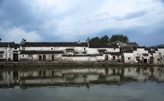 仙都旁的河阳古村