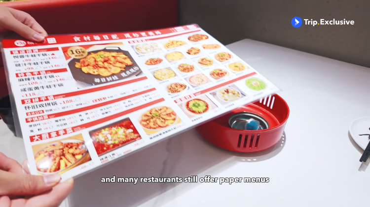 Scan to Order Food Quick Note