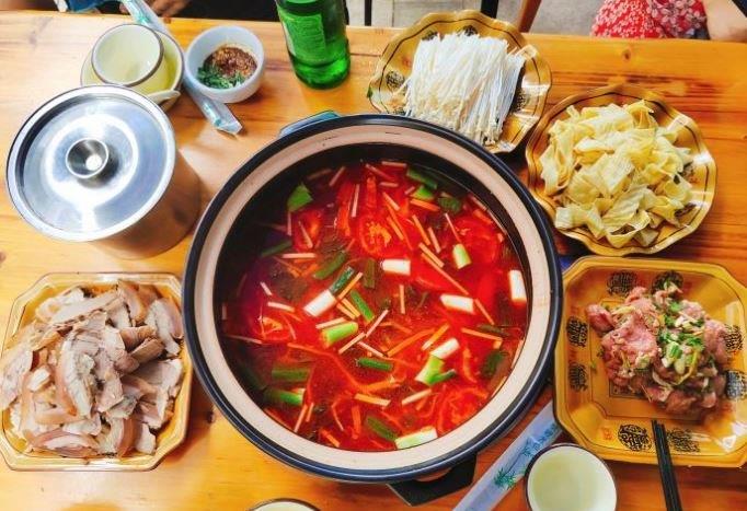 顶素小吃烫皮牛肉馆餐厅图片