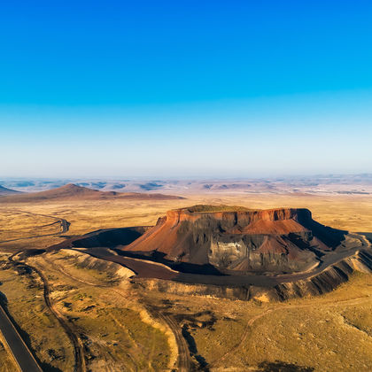 中国内蒙古乌兰察布乌兰哈达火山地质公园一日游