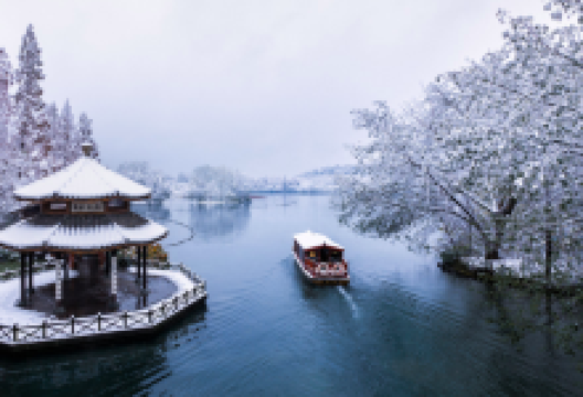 昆山淀山湖旅游图片-2日上海+杭州