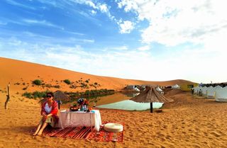 云游四海（1531）宁夏行之二——腾格里沙漠营地