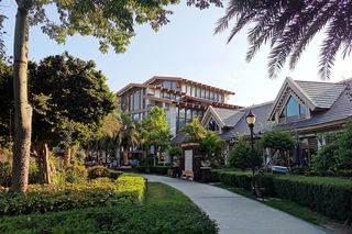 厦门适合中秋博饼的高端会所,仿佛拥有直达海边的后花园,太美好了