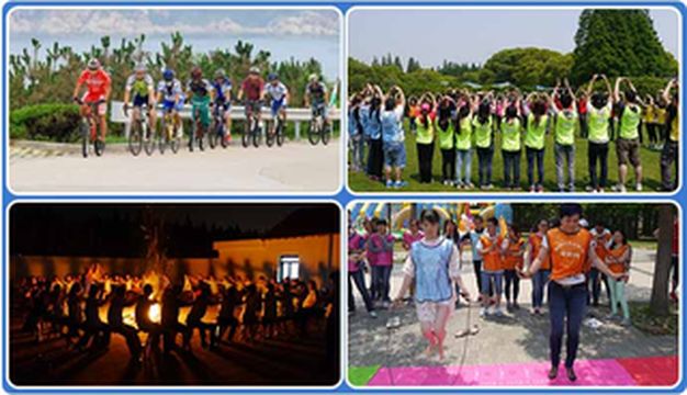 上海团建|长兴岛2天团建计划|桔园两天一晚拓展方案