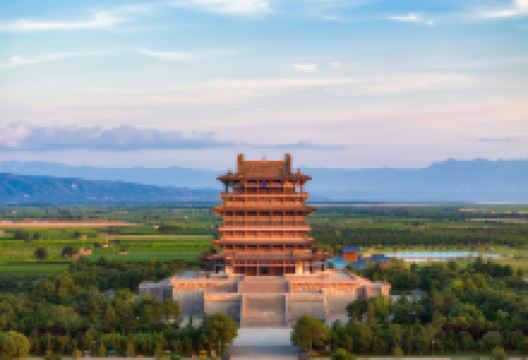 鹳雀楼景点图片