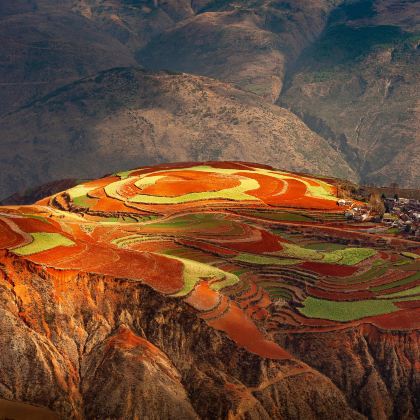 云南昆明+东川红土地+元谋+建水+元阳+蒙自+普者黑风景区+广南+罗平+弥勒11日10晚跟团游