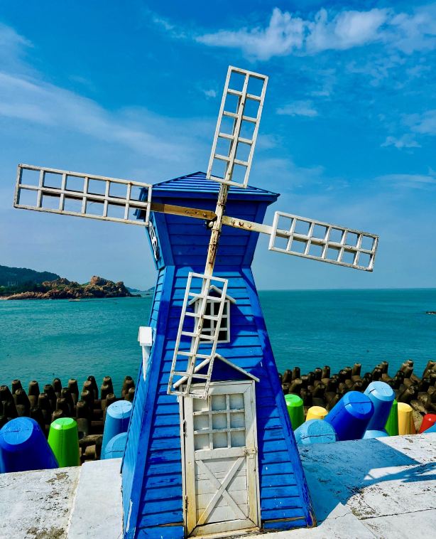 彩虹防浪堤