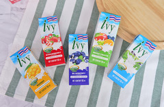 泰国中部游记图片] 来自泰国的ivy健康水果酸奶，即开即饮简单方便，搭配什么都好喝！