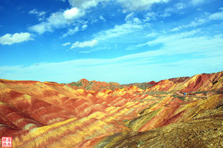 靓丽魔幻的七彩丹霞(青海甘肃自驾游之五)
