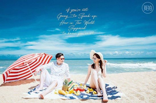 【边旅行边拍的创意婚纱照,又有意义又好玩】