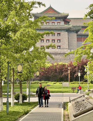增彩延绿，明城墙遗址公园的降碳减排示范区