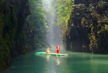 蝶舞清江·地心谷景区景点图片