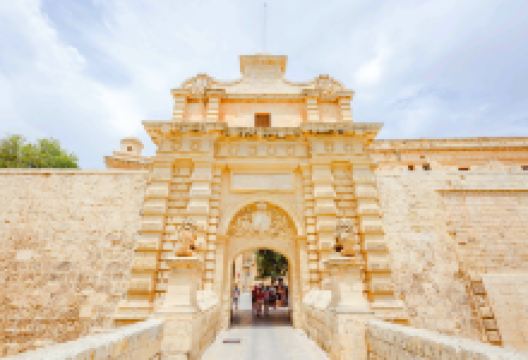 Mdina Main Gate - Baroque gateway景点图片