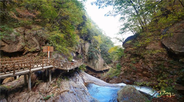 当今世界自然风光中罕见的绝妙景观,隐藏在白云山中的绝美景点