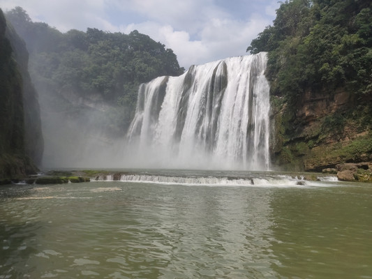 黄果树大瀑布，遇见彩虹的逆天运气（下）——贵州7日（5）