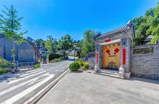 北京门头沟潭柘寺范尼客栈，明代古村扩建的中式合院，民宿典范！