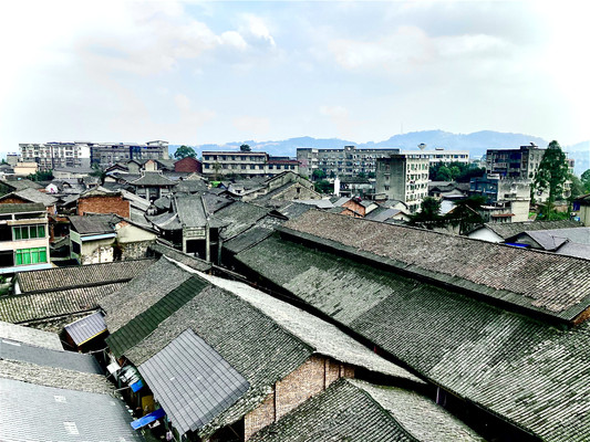 罗城古镇~山顶上的“船”，中国的诺亚方舟，喝茶打牌的天堂，多民族文化的汇合