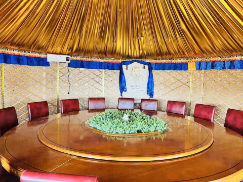 一骏骄天民宿·餐厅餐厅图片