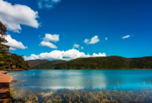 碧塔海景区景点图片