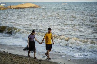 三娘湾人气不如银滩金滩，这里风光异常独特，因为原生态免费开放