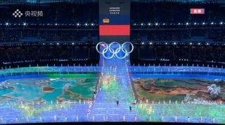 骄傲了!北京冬奥会开幕式,阿坝州黄龙再次惊艳全世界