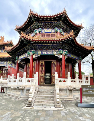 寿皇殿大院里的附属建筑