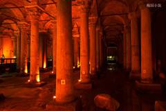 伊斯坦布尔游记图片] 蛇发女妖美杜莎 – 土耳其伊斯坦布尔地下水宫