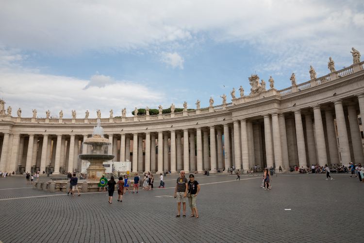 Near the Vatican City
