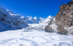 边坝游记图片] 祥格拉冰川太美啦！虽没名气却美到窒息，不要门票也没有游客