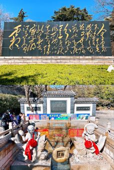 大明湖景区-济南-青岛大胡子斑马