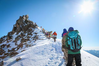 人生的第一座雪山-三奥雪山