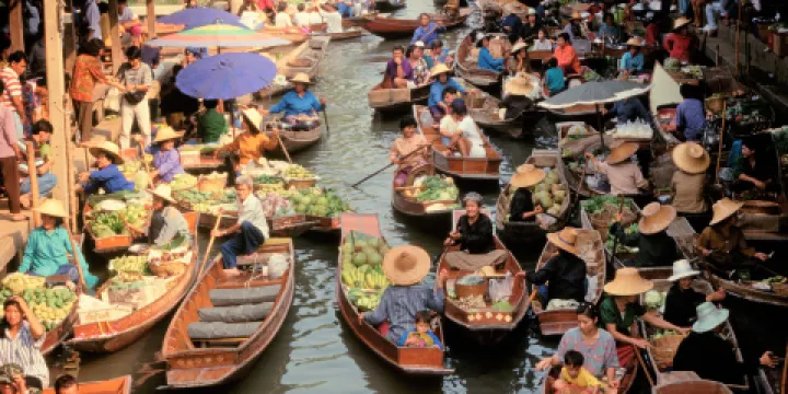 丹嫩沙多水上市場