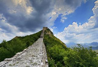 去司马台玩，在小资生活民俗饭庄吃饭，这盘是烤鱼？也太香了吧！