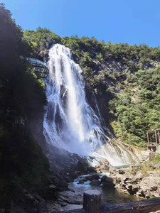 大别山景区游记图文-自驾游-皖西大别山（岳西彩虹瀑布+霍山陡沙河温泉小镇）-2021年国庆