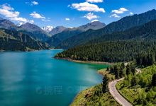天山天池景点图片