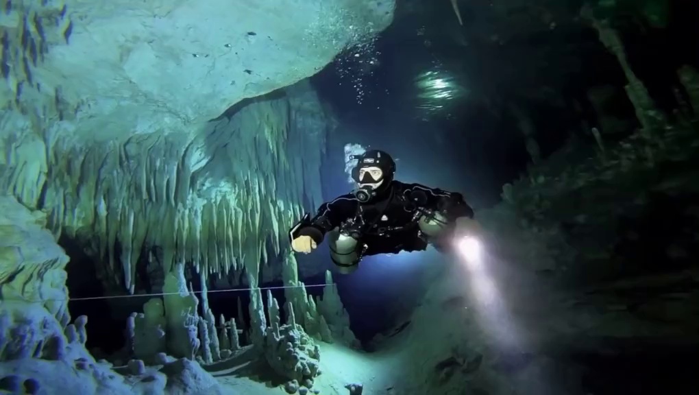 墨西哥洞穴潜水视频欣赏