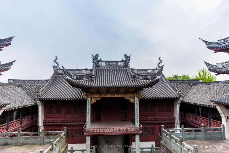 宁波慈城的清道观,位于城外的山上,历史记载,这里始建于唐天宝年间