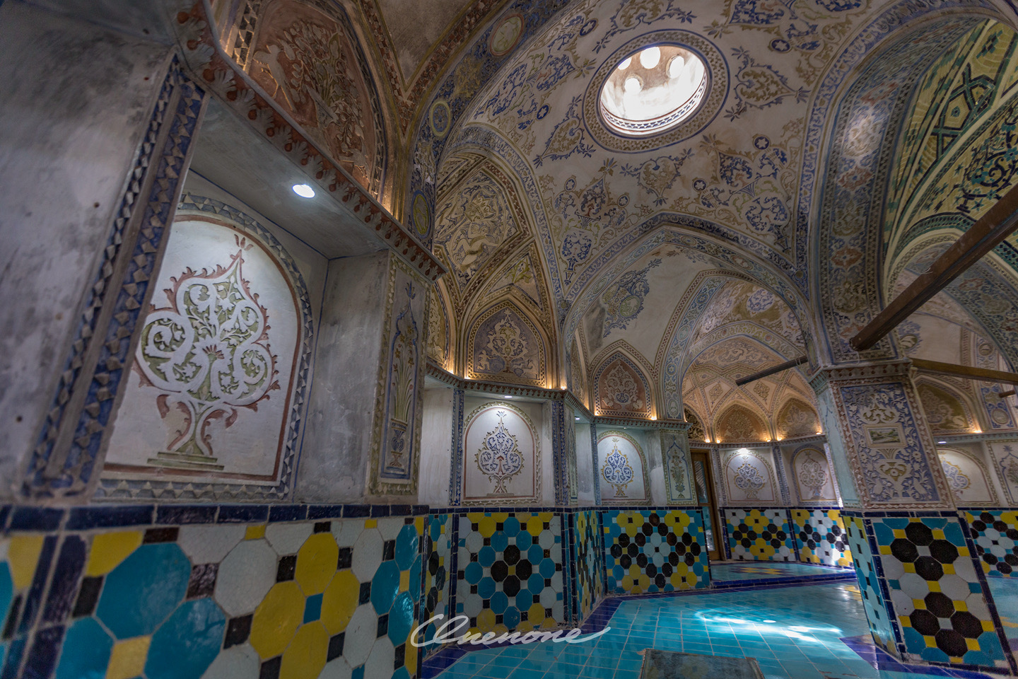 伊朗最适合自拍景点：卡尚艾哈迈德苏丹浴室