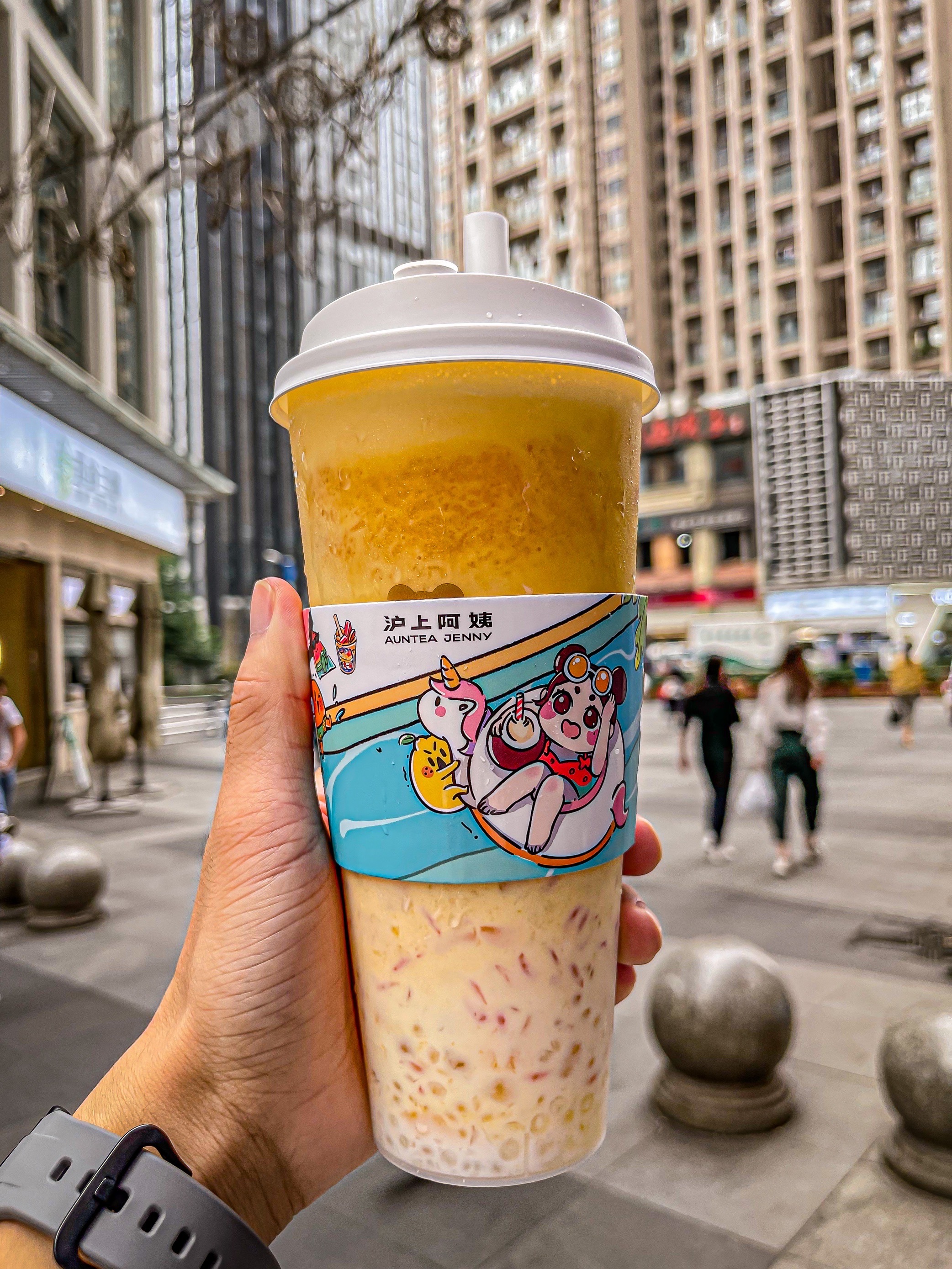 沪上阿姨鲜果茶(蒙城梦蝶广场店)