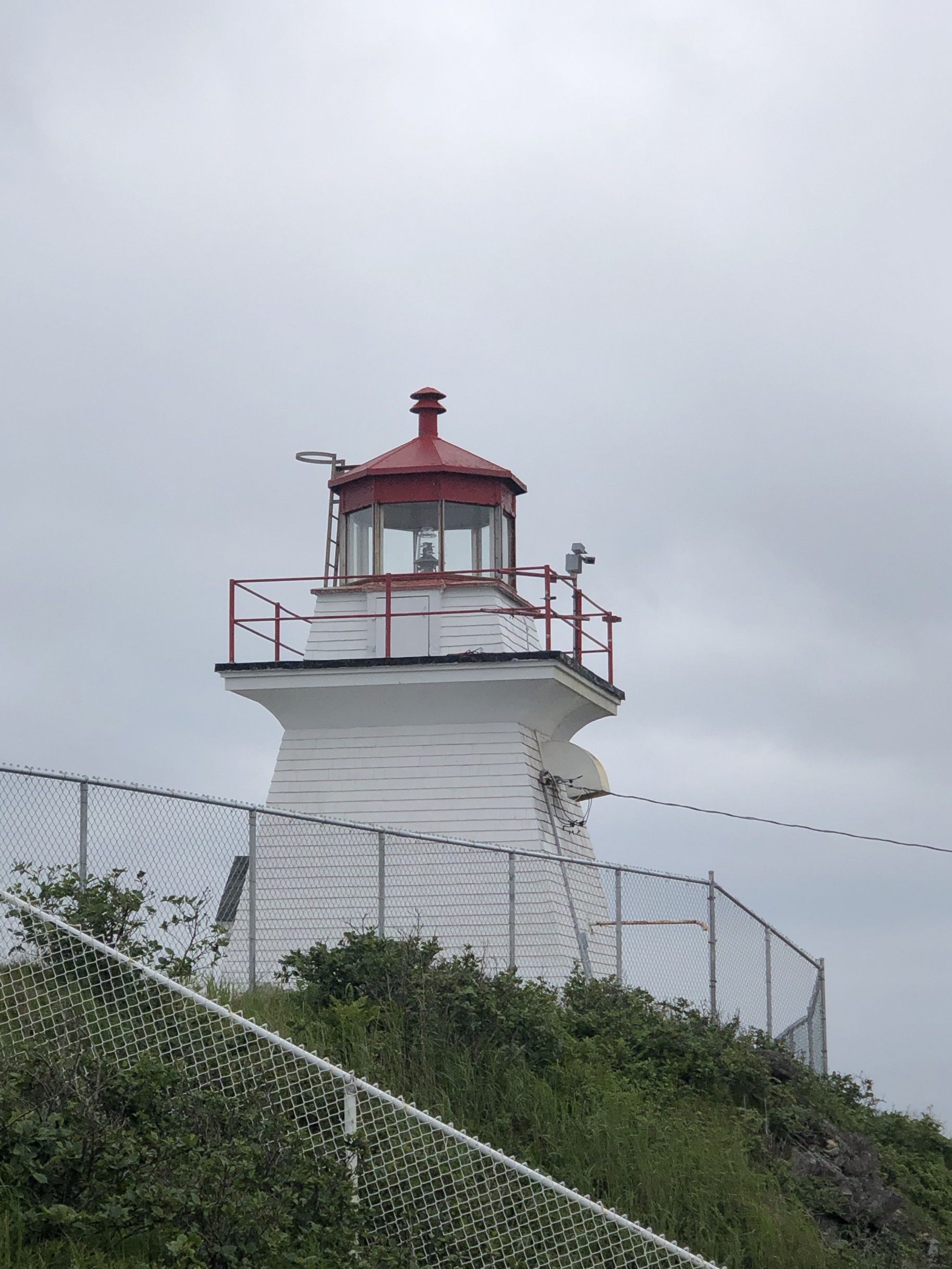 Cape Enrage的灯塔