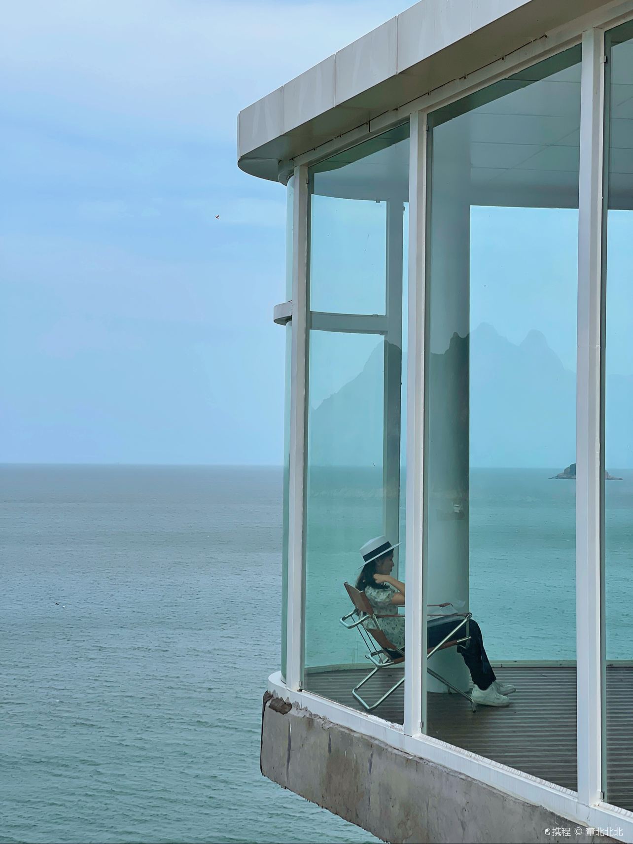 超级出片的观海玻璃房‼️主要景点还是免费