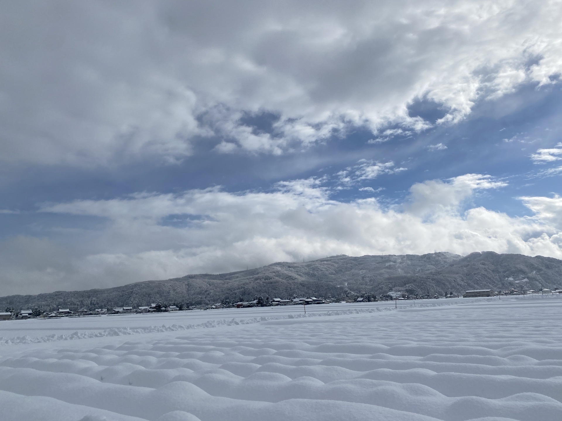 富山的大雪