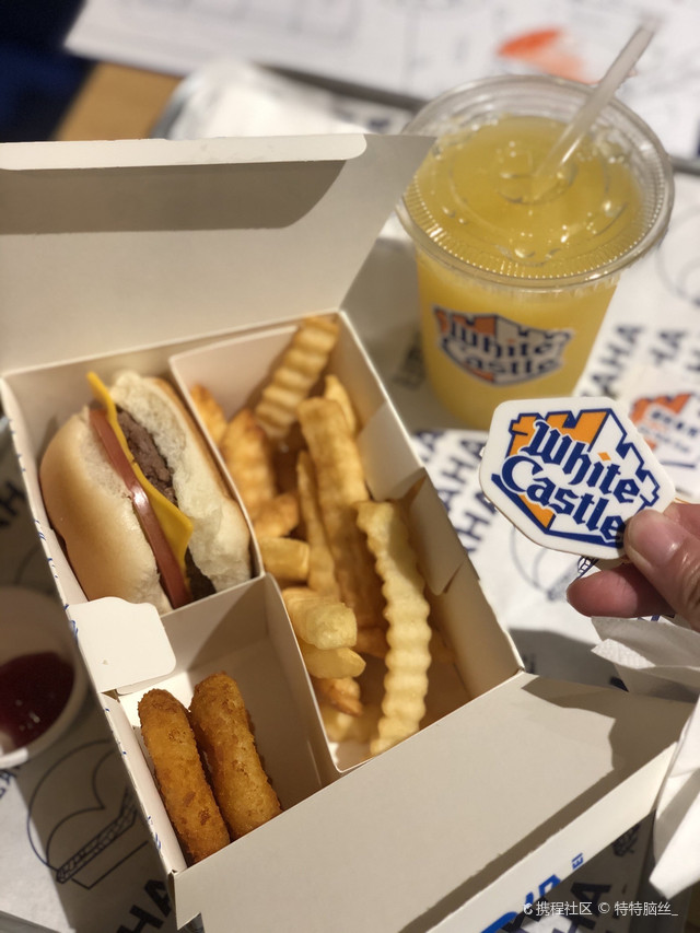 吃货帖!上海美食图鉴之white castle白色城堡迷你汉堡