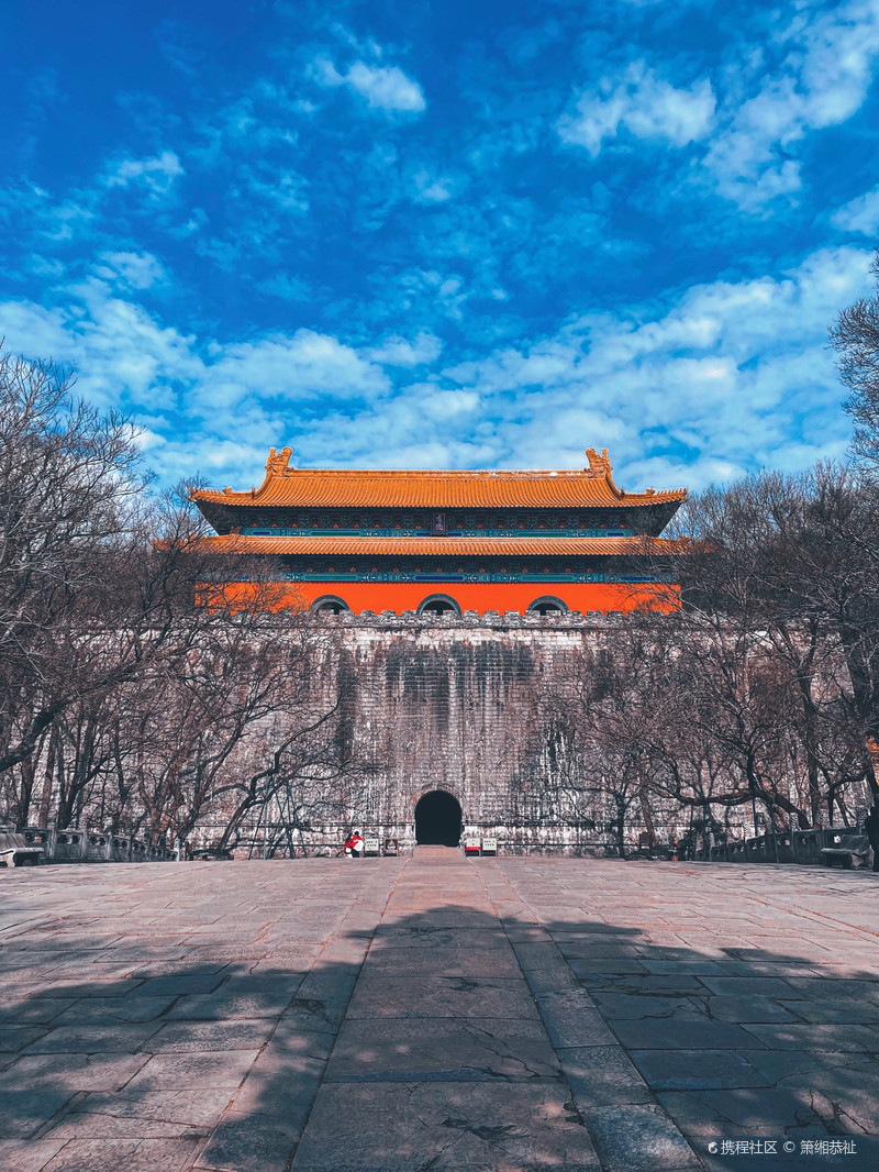 冬日里的明孝陵