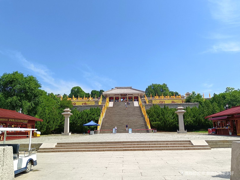 轩辕庙，纪念和祭祀黄帝的地方