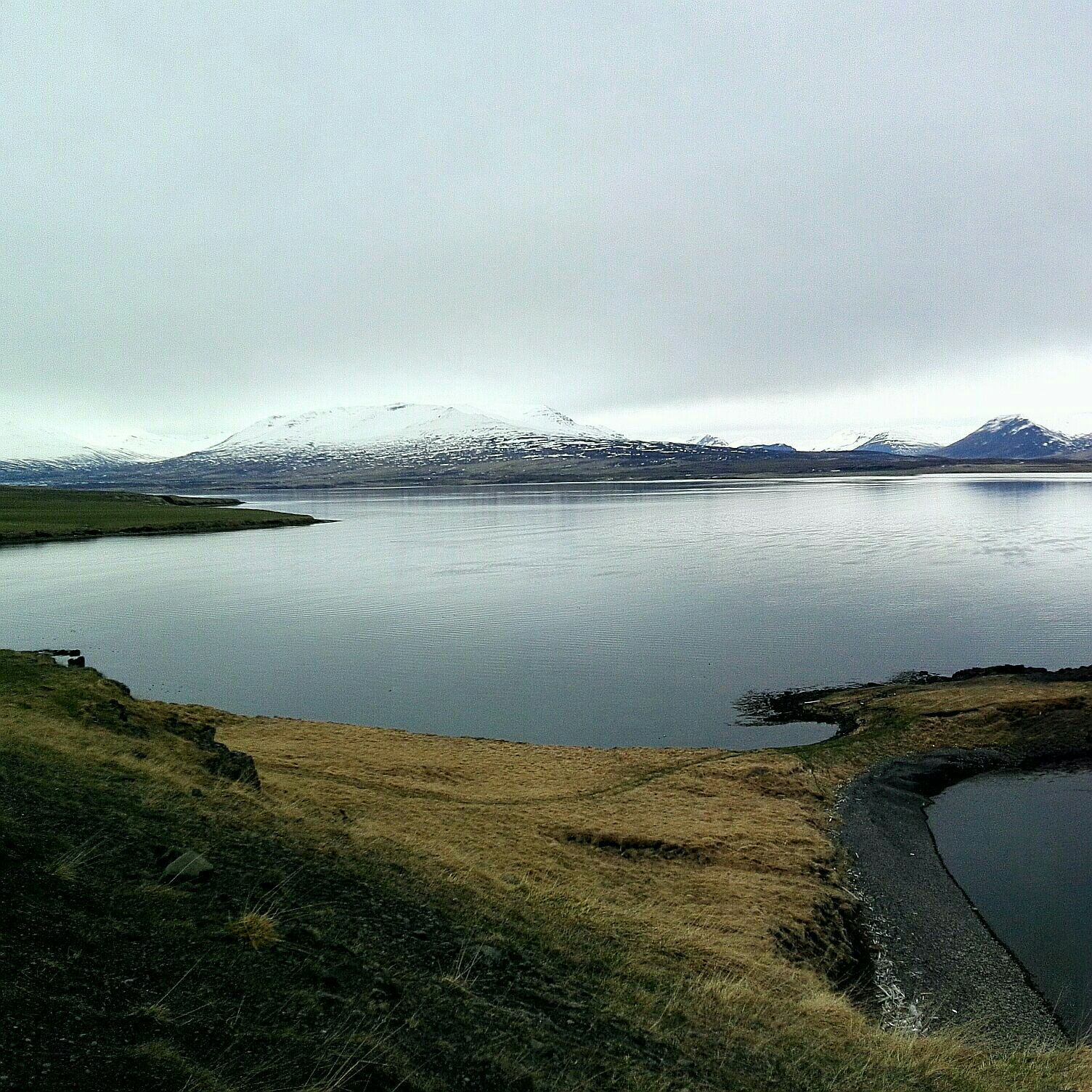 冰岛的镜湖