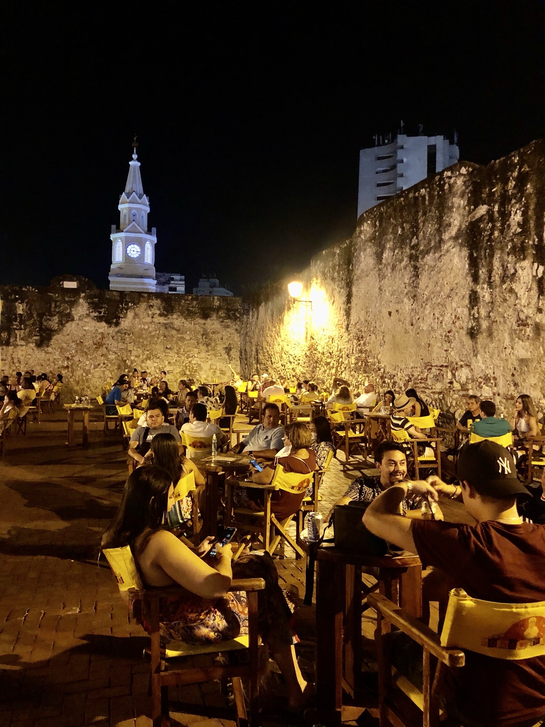 Cartagena 的美丽夜景